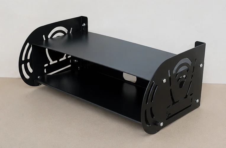 Router stand seen from the right side