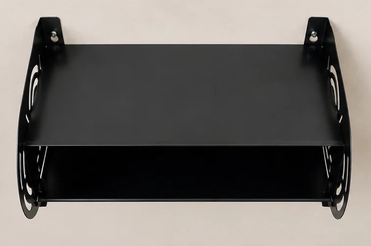 Top view of the router stand